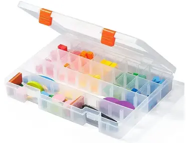 iBune 36 Grids Plastic Compartment Container