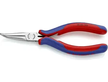 Knipex Tools Electronics Pliers, Half Round Tis, 45-degree Angled