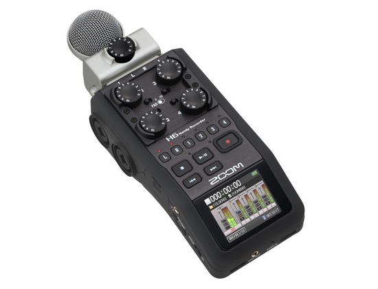 Zoom H6 Portable Recorder Equipboard