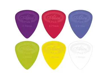 Alice AP-G Embossed Nylon Guitar Picks