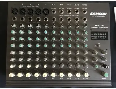 Samson MPL 1502 Stereo Mixer