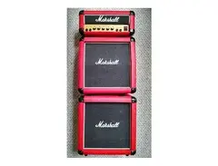 Marshall 3005 Lead 12 Mini Stack Red Tolex