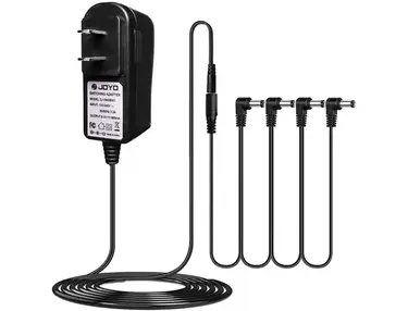Joyo DC 9V Pedal Power Supply with 4 Way Daisy Chain