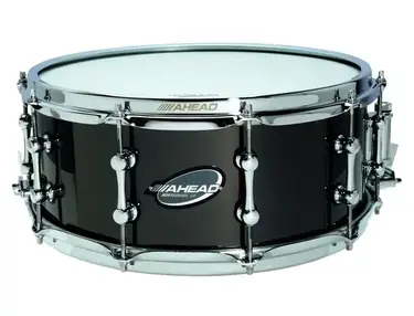 Ahead Black on Brass 14x6 snare drum