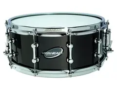 Ahead Black on Brass 14x6 snare drum main image