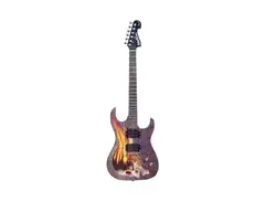 Washburn X-Series Flaming Skull main image