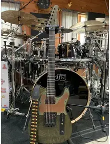 Shaun Morgan’s guitar from 2018 grasspop live