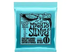 Ernie Ball Mighty Slinky Guitar Strings (8.5-40)
