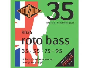 Rotosound RB35 Nickel-Steel Bass Strings (35-95)