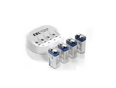 EBL rechargeable 9 volt batteries main image