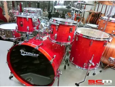 Premier XPK Modern Rock 22 Red Fade Lacquer