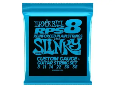 Ernie Ball RPS Extra Slinky Guitar Strings (8-38)