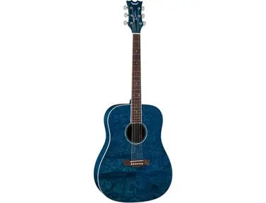 Dean AXS Dreadnought Quilt Acoustic Guitar