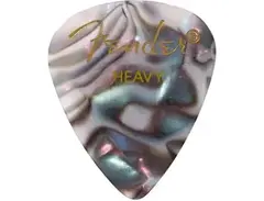 Fender 351 Heavy Celluloid Picks - Abalone