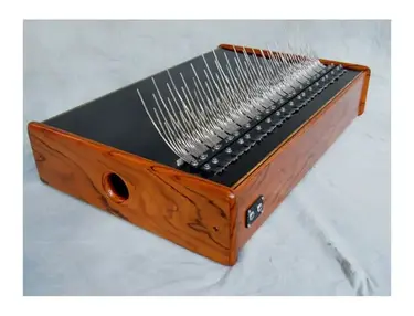 Array Five-Octave Teak Mbira with Nickel Keys