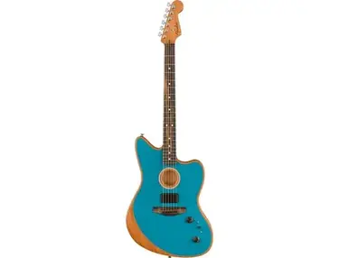 Fender Acoustasonic Jazzmaster Acoustic-electric Guitar - Ocean Turquoise