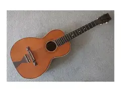 1930s Regal Parlor Guitar Airplane Bridge main image