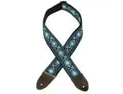 Levy's M8 2" Jacquard Weave Vintage Hootenanny Guitar Strap - Funky Blue #4