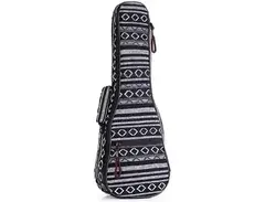 HOT SEAL 10MM Fashion Durable Adjustable Ethnic Ukulele Case Bag Bohemia style ukulele cover (23/24 in, Bohemia NO.9)