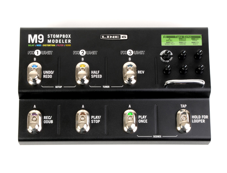 Line 6 M9 Stompbox Modeler - ranked #10 in Multi Effects Pedals