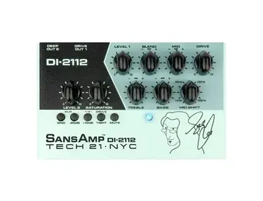 Tech 21 Geddy Lee DI-2112 Signature SansAmp Preamp Pedal