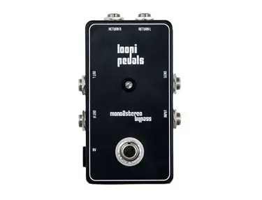 Loopi Pedals Mono 2 Stereo Bypass