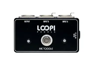 Loopi Pedals Microphone Input Selector