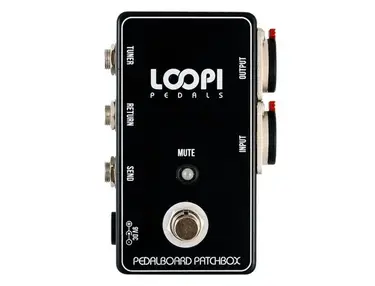 Loopi Pedals Pedalboard Locking Patchbox with Mute