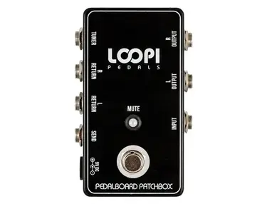 Loopi Pedals Pedalboard Patchbox with Mute