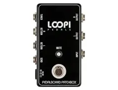Loopi Pedals Pedalboard Patchbox with Mute main image