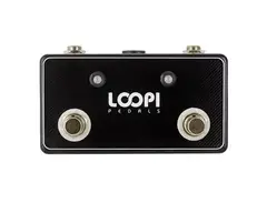 Loopi Pedals Dual Single Latching Footswitch w/ LED (9v Input) main image