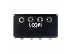 Loopi Pedals Pedalboard Patchbox 4:4 Top Mount main image