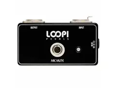 Loopi Pedals Microphone “Cough” Mute XLR