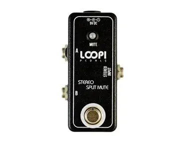 Loopi Pedals Stereo Splitter Mute Switch