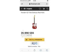 Fender Telecaster ( Eric Clapton Edition) main image
