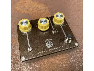 Spiral Electric FX Yellow LM741 Overdrive