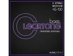 Cleartone 6445-5 5-String Medium Bass Strings (45-130) main image