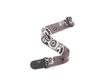 D’Addario Planet Wave Sugar Skulls Black Strap