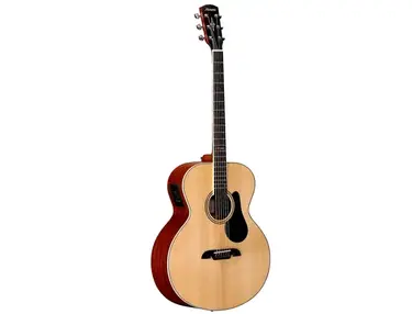 Alvarez ABT60E Baritone Acoustic-Electric Guitar, Natural
