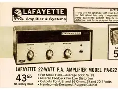 Lafayette PA622A Head main image