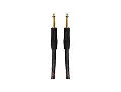 Roland Gold Series 1/4" Straight/Straight Instrument Cable 20 ft. Black main image