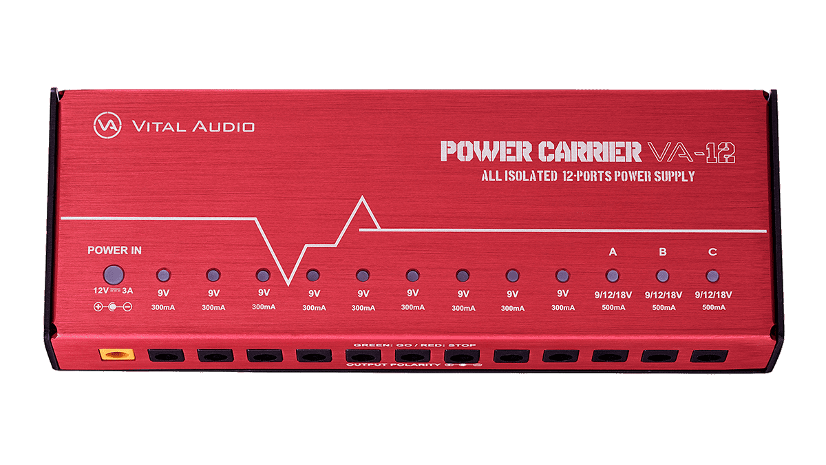 ギター Vital Audio Power Carrier VA-12 Amazon.co.jp: Vital Audio POWER CARRIER VA-12 エフェクトペダル用