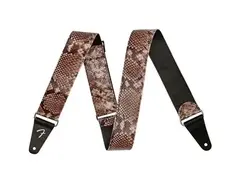Fender Wild Faux Snakeskin Leather Guitar Strap main image