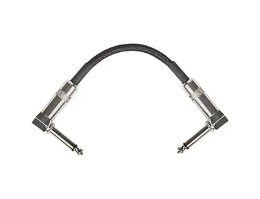 Musician's Gear Standard Instrument Patch Cable 6 in. Black