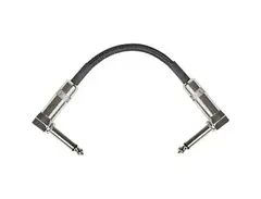 Musician's Gear Standard Instrument Patch Cable 6 in. Black