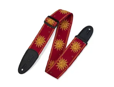 Levys's Leathers "MPJG Sun Red" Guitar Strap