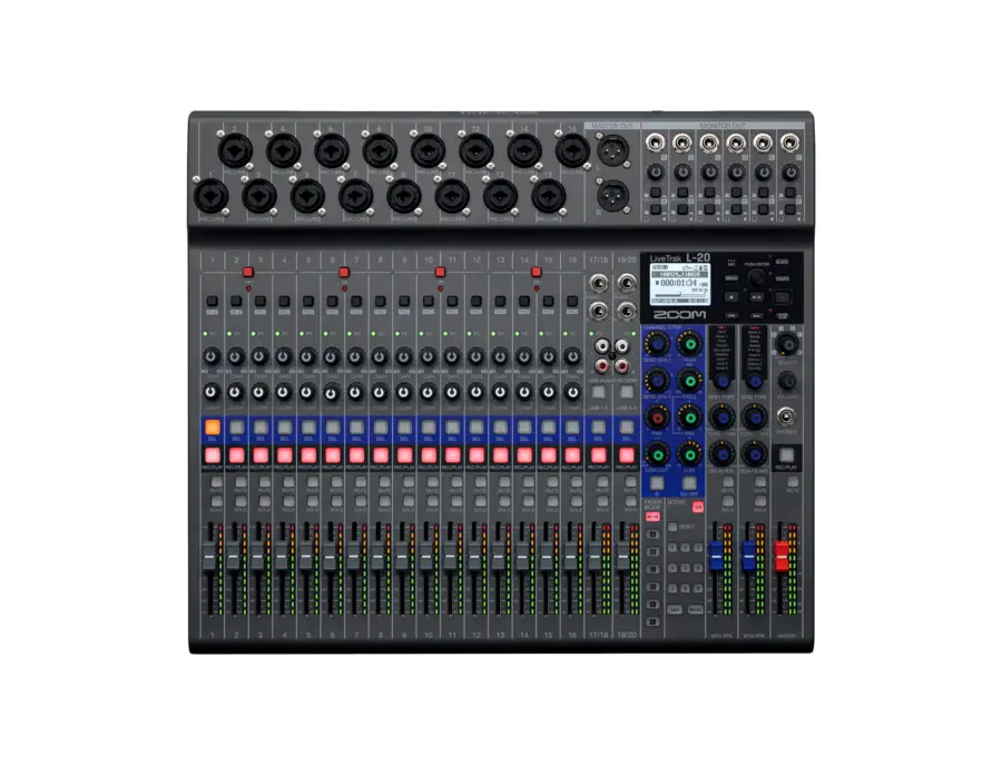 Zoom LiveTrak L-20 - What To Know & Where To Buy | Equipboard Zoom LiveTrak L-20 - What To Know & Where To Buy | Equipboard