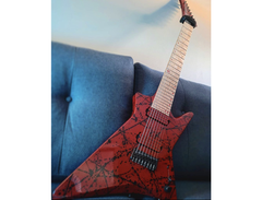 Kiesel Hyperdrive H8 8 string guitar
