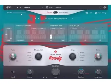 UJAM Virtual Bassist Rowdy