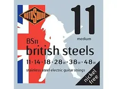 Rotosound BS11 British Steels Stainless Steel Guitar Strings (11-48) main image